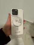 Coque de téléphone avec support de bague, rotation magnétique à 360 °, coque transparente pour iPhone 11, iPhone 12, iPhone 13, iPhone 14, iPhone 15 Pro Max, iPhone 15Plus photo review